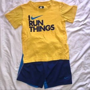 Nike short/shirt set